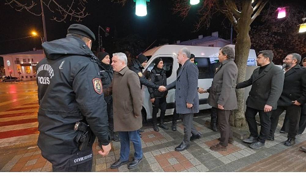 İneg&ouml;l Protokol&uuml;nden Yeni Yıl Ziyatretleri