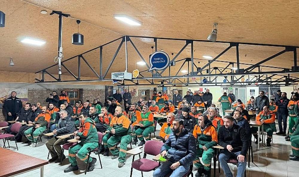 Temizlik Emek&ccedil;ilerine Yeni Yıl Ziyareti