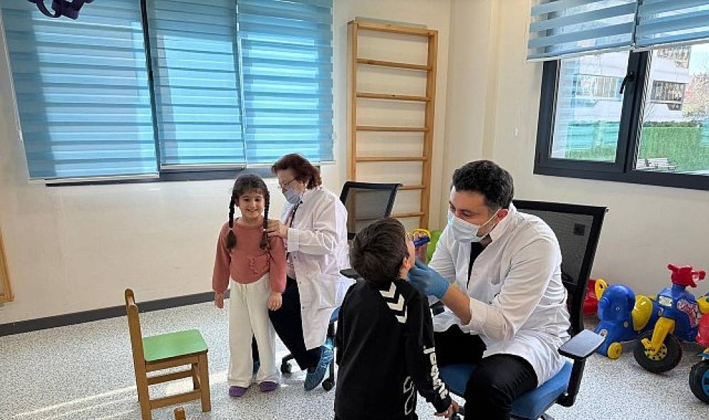 Yuvamız Bakırk&ouml;y'de Miniklere Sağlık Taraması