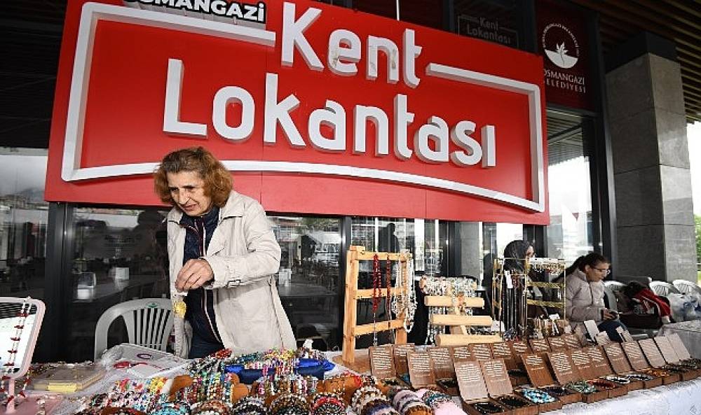 Osmangazi'de Kadının &Uuml;retim G&uuml;c&uuml; 1 Mayıs'ta Sergilendi