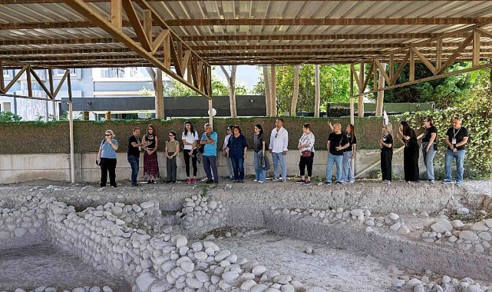 Bornova'da tarih, doğa ve spor aynı rotada buluştu