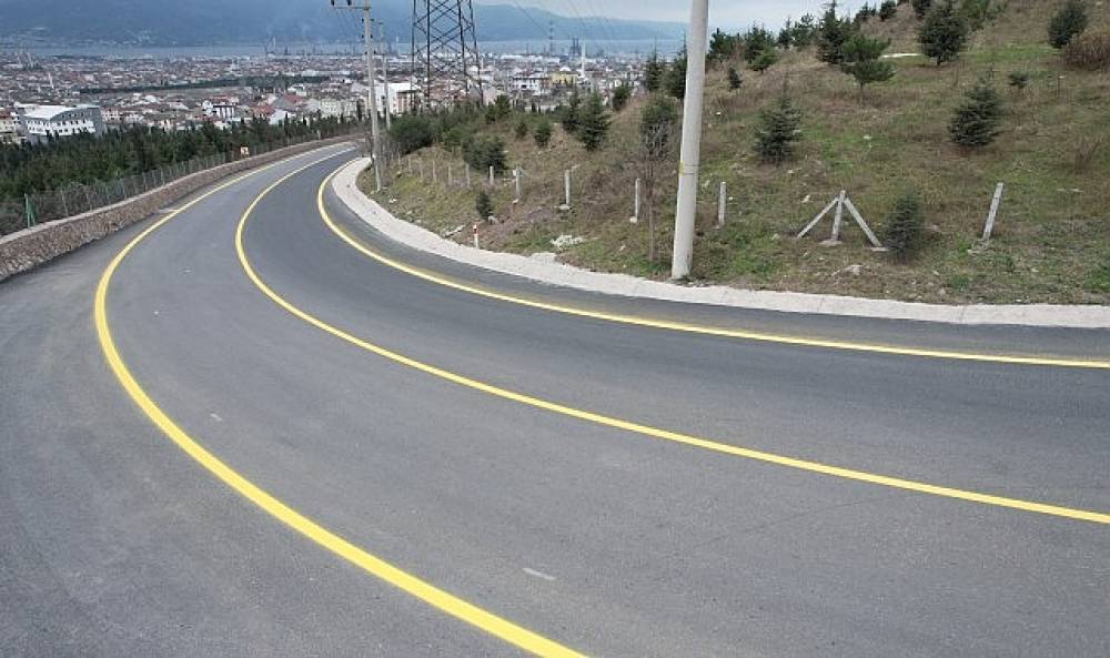 K&ouml;rfez İlimtepe Bağlantı Yolu'nda 2. etaba hazırlık