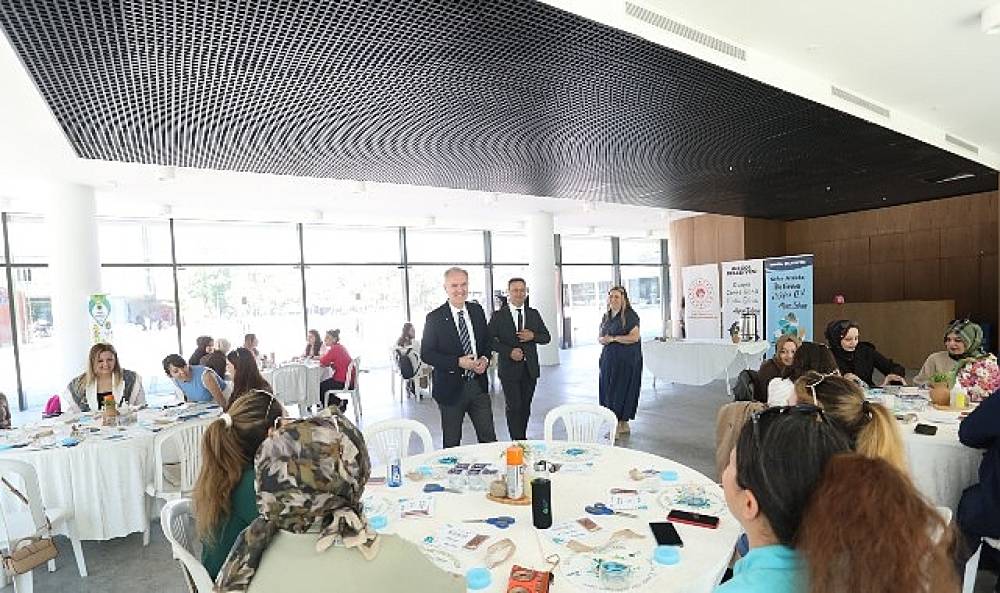 İneg&ouml;l Belediyesi'nde &Ccedil;evre Haftası Kutlamaları Workshop Etkinliği İle Başladı