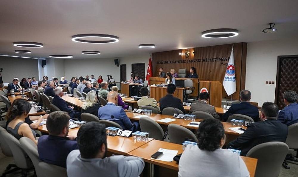 Maltepe Belediyesi'nin Haziran ayı meclis toplantıları başladı
