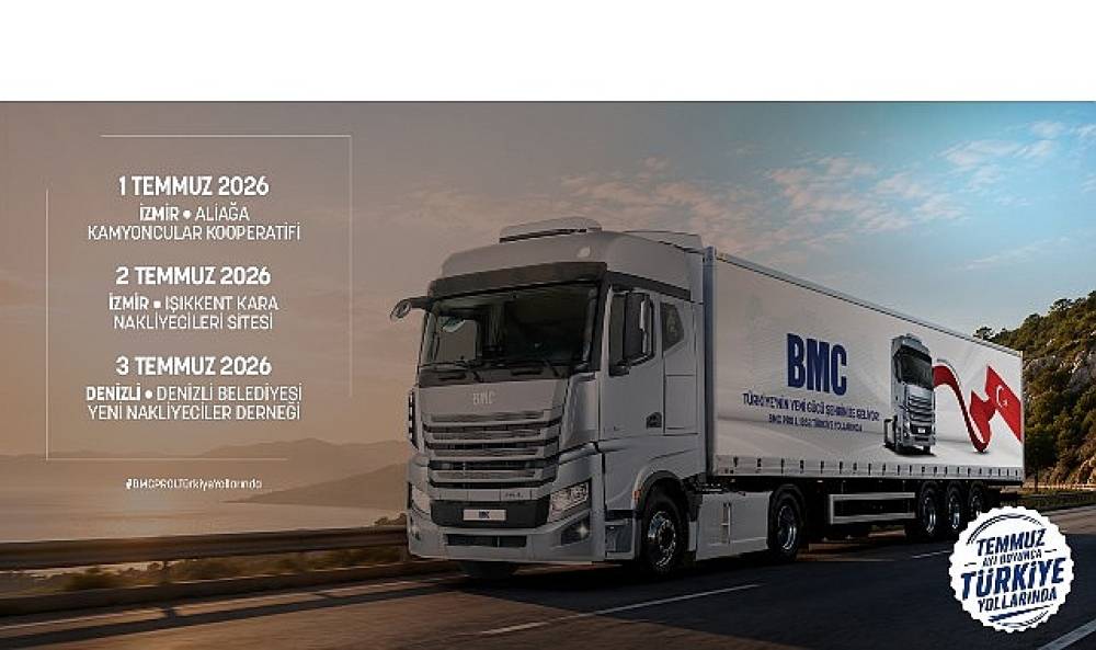 BMC PRO L 1852 T&uuml;rkiye Yollarında