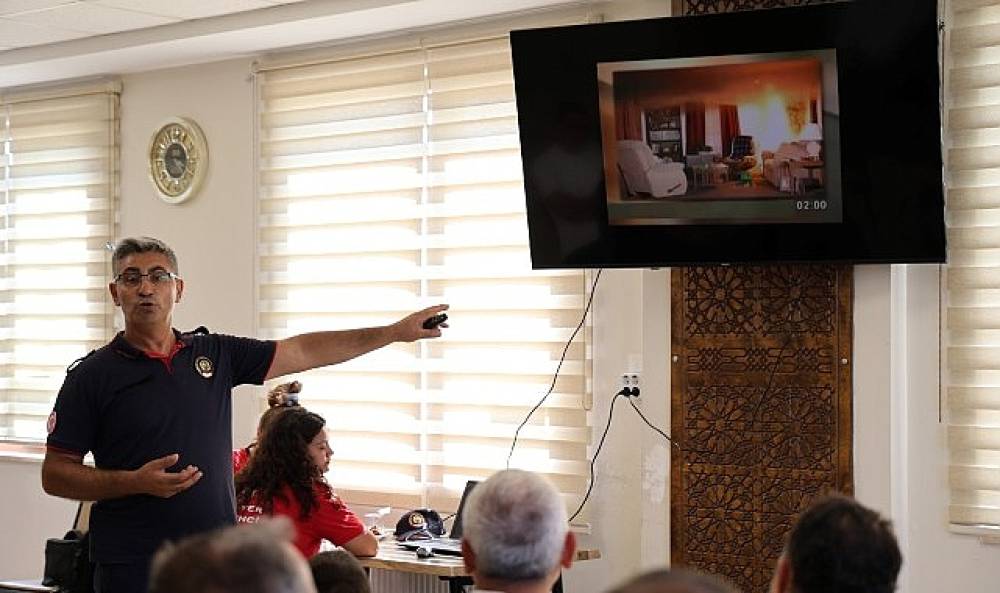 Yangın Güvenliği Eğitimiyle Bilinçleniyorlar