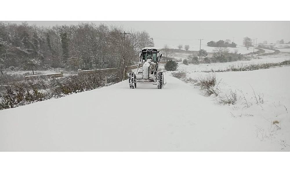Kandıra Beyaza B&uuml;r&uuml;nd&uuml;: Ekipler 7/24 Teyakkuzda!