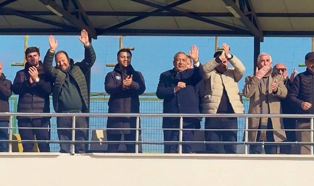 Başkan &Ccedil;ırpanoğlu Deplasmanda da Takımın Yanında