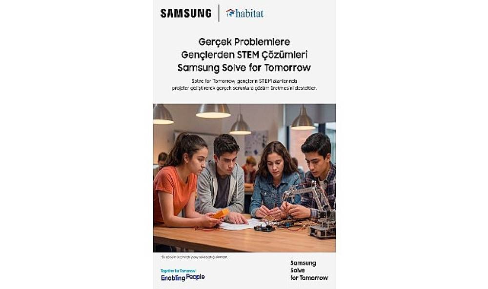 Samsung Solve for Tomorrow programının yeni d&ouml;nem başvuruları başladı