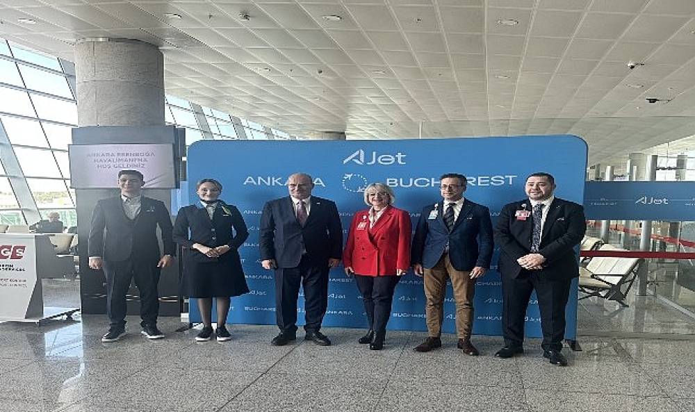 Ankara Esenboğa'dan B&uuml;kreş'e direkt u&ccedil;uşlar başladı