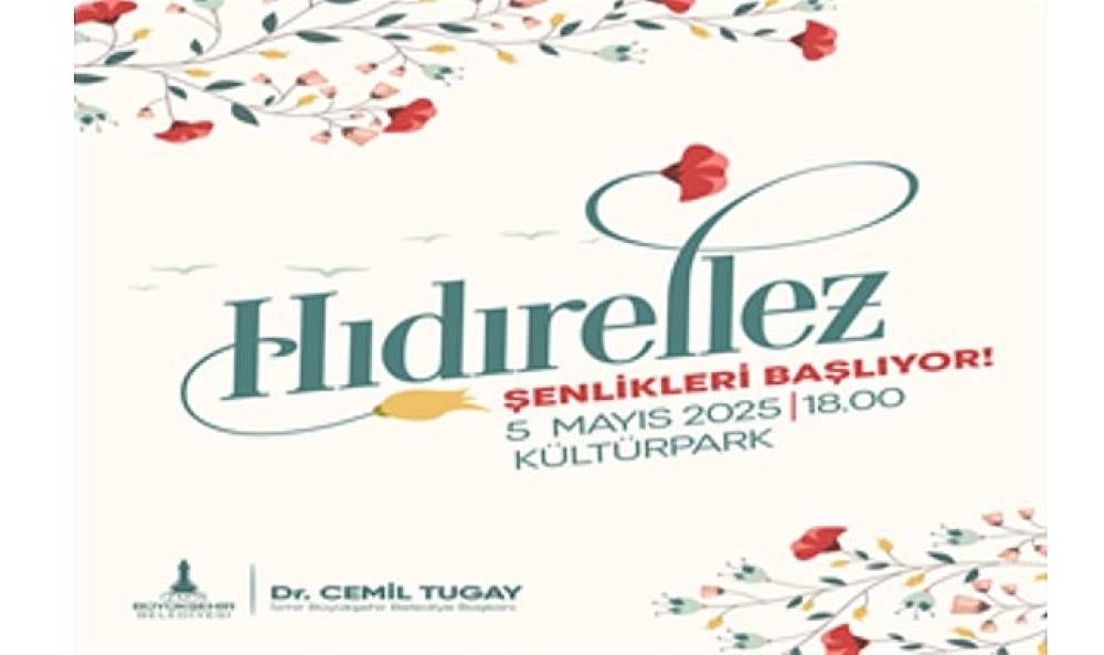 Hıdırellez Ateşi Kültürpark'ta yakılacak