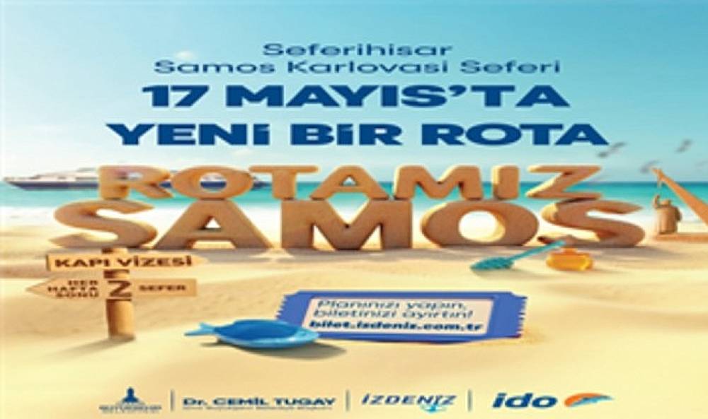 Seferihisar Samos seferleri 17 Mayıs'ta başlıyor
