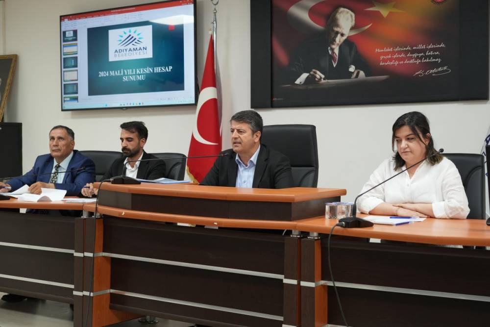 Belediye meclisi Mayıs ayı toplantısı, Tutdere: 'Adıyaman’a değer katacak projeleri hayata geçiriyoruz' 