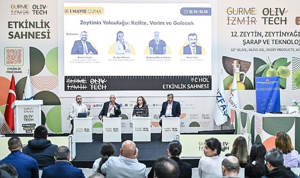 Olivtech Fuarı'nda Ege'nin gastronomik mirası keşfe &ccedil;ıkıyor  