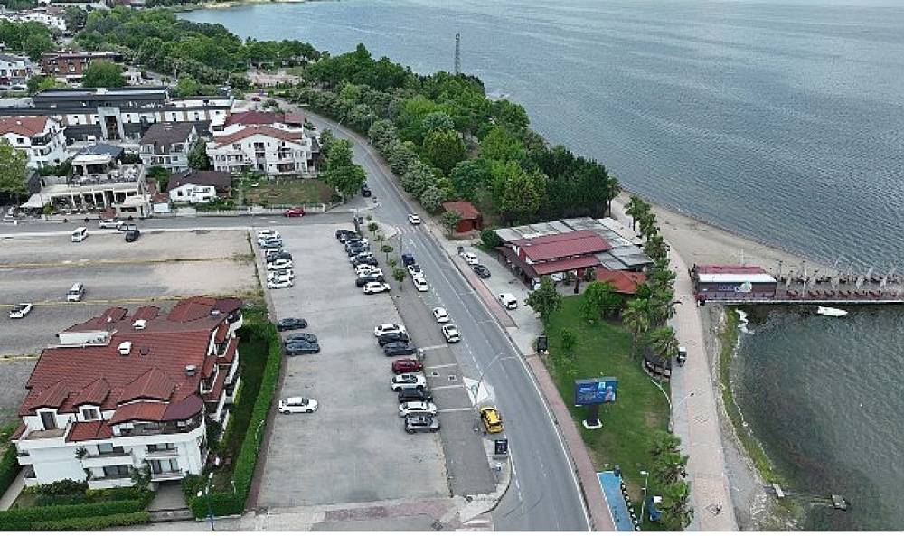 Başiskele sahilinde trafik yeniden d&uuml;zenleniyor