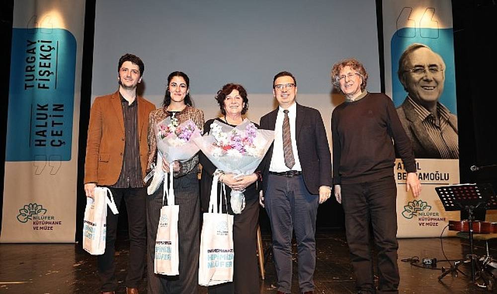 Nil&uuml;fer'de Ataol Behramoğlu ile şiir ve m&uuml;zik dolu gece