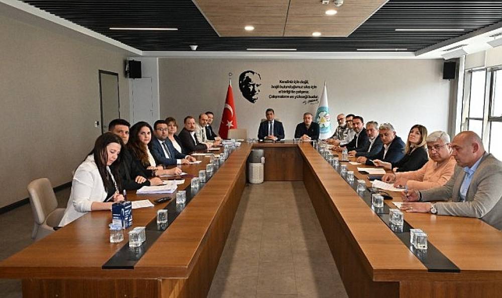 Büyükşehir'de Encümen Toplantısı Gerçekleşti