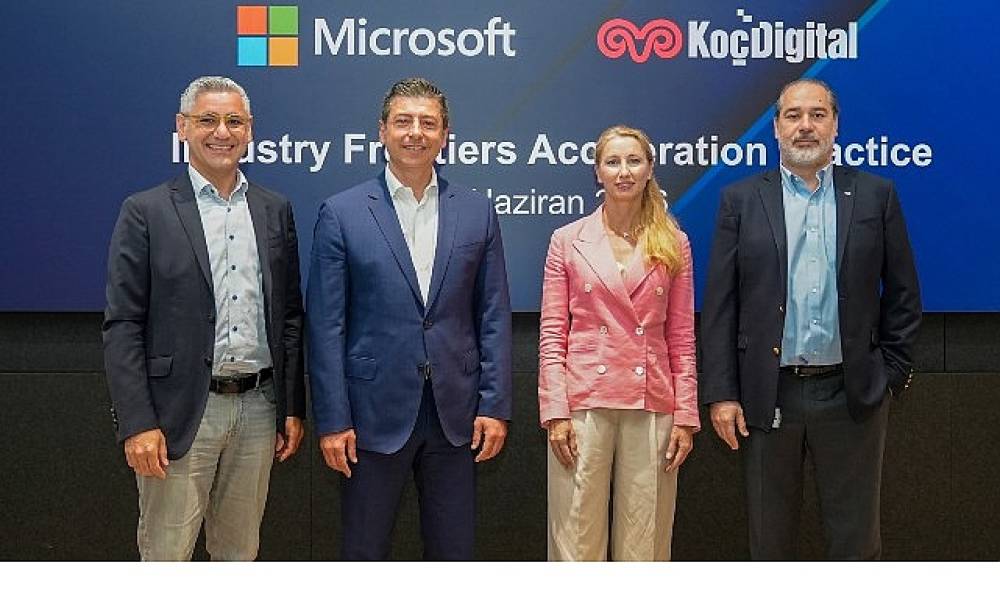 Ko&ccedil;Digital ve Microsoft'tan   T&uuml;rkiye'nin k&uuml;resel rekabetteki g&uuml;c&uuml;n&uuml; arttıracak yapay zeka hamlesi