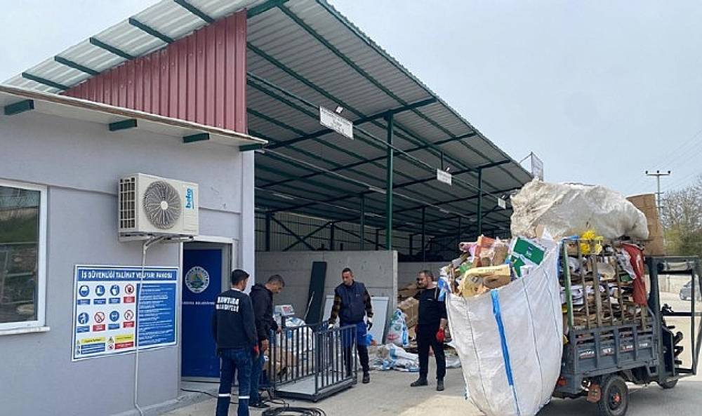 Kandıra'da Atıklar Ekonomiye D&ouml;n&uuml;ş&uuml;yor