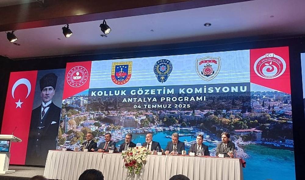 Kolluk Gözetim Antalya'da Ele Alındı