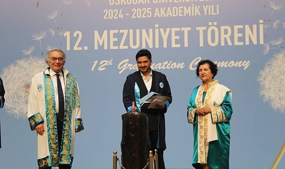 Üsküdar Üniversitesinde Coşkulu Mezuniyet