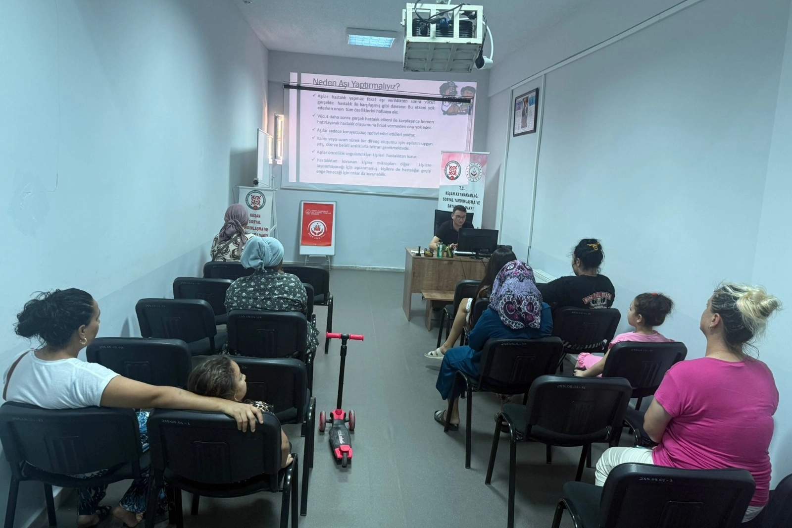 Keşan'da Sağlıklı Yaşam Eğitimi Verildi