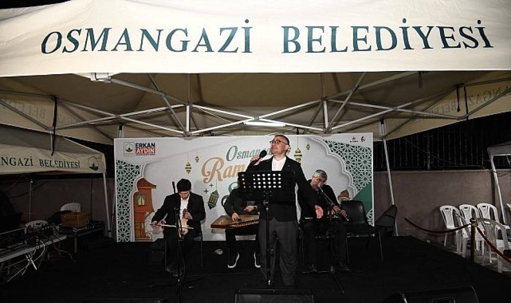 'Osmangazi Ramazan Sokağı' Huzur Veren Ezgilerle Ta&ccedil;landı