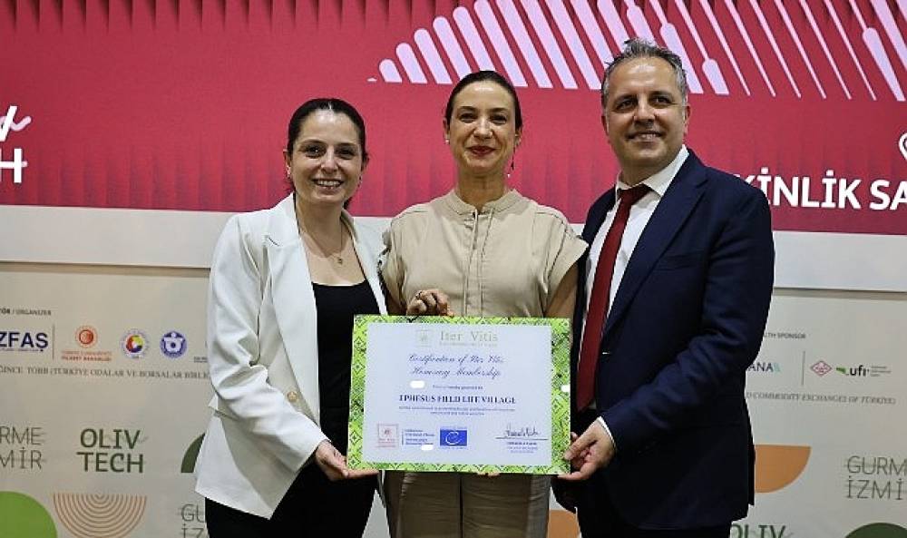 Efes Tarlası Yaşam K&ouml;y&uuml; Iter Vitis Rotasında