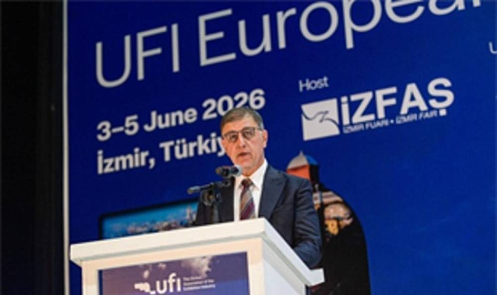 Başkan Tugay'dan UFI Avrupa Konferansı'nda d&uuml;nyaya &ccedil;ağrı