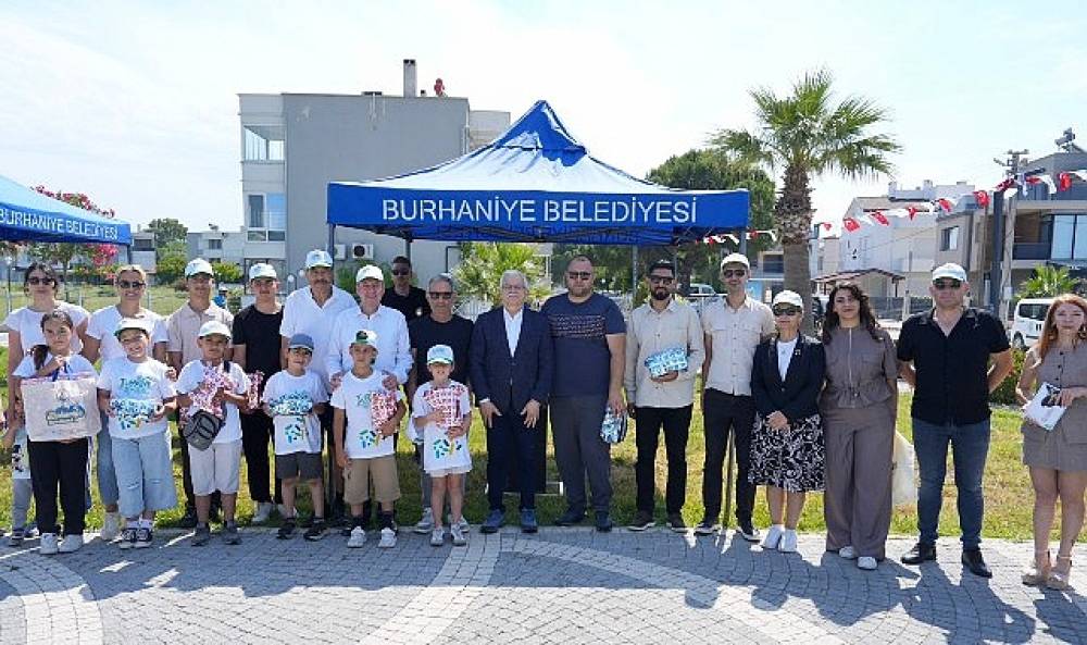 Burhaniye Belediyesi'nden D&uuml;nya &Ccedil;evre G&uuml;n&uuml;'nde Anlamlı Farkındalık Etkinliği