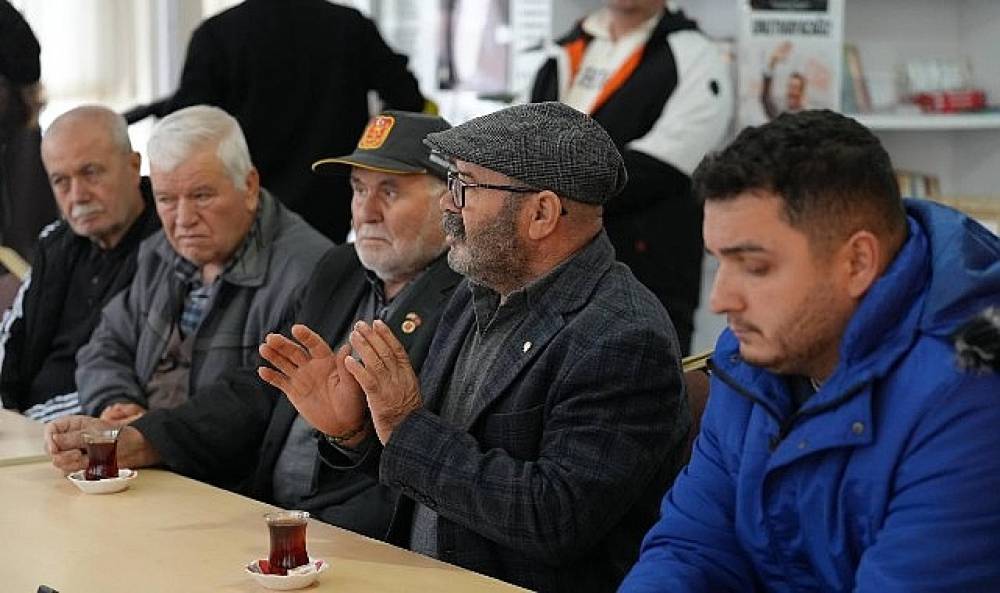 Başkan Dutlulu Soma'da Maden Emekçileriyle Buluştu