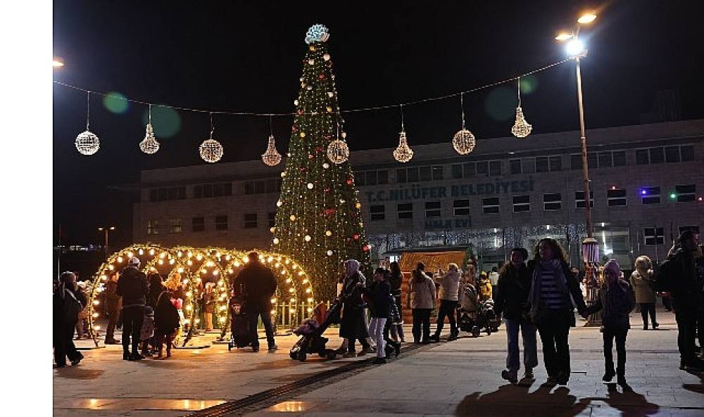 Nilüfer'de yeni yıl coşkusu 19 Aralık'ta başlıyor
