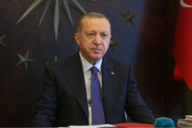 Erdoğan'dan Şehit Askerlere Taziye Mesajı