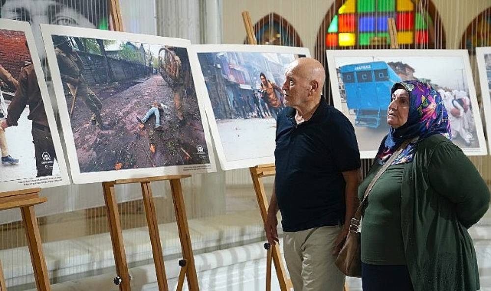 Ke&ccedil;i&ouml;ren'de "Keşmir Dayanışma G&uuml;n&uuml;"ne &Ouml;zel Sergi A&ccedil;ılışı Yapıldı