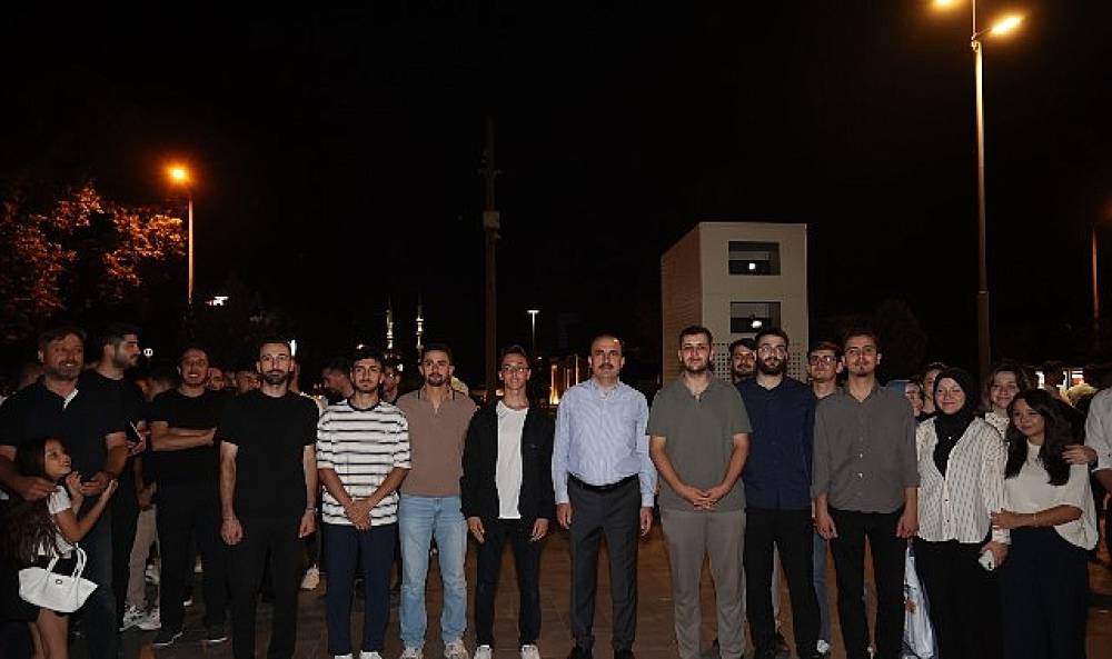 Taş Bina'da &ldquo;Konya Bisiklet Festivali" Temalı Video Mapping ve Drone G&ouml;sterisi Yapıldı