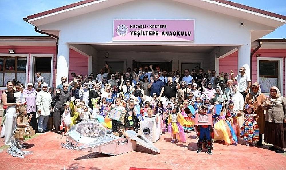 Kartepe'de &Ccedil;evre Haftasına Miniklerden Renkli Dokunuş