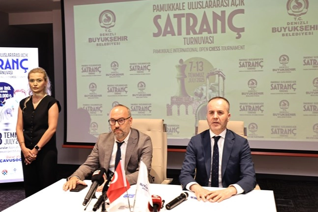 Denizli'de Uluslararası Satranç Heyecanı Başladı