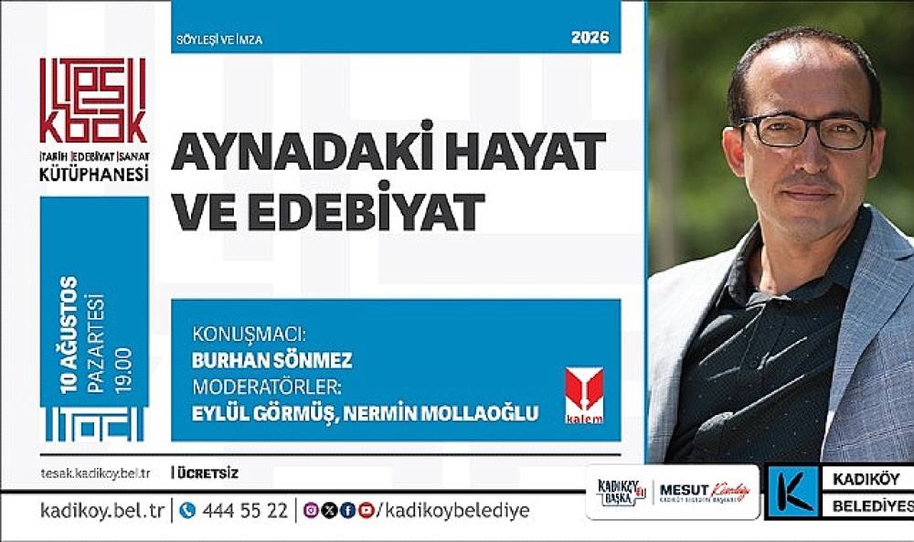 Usta Yazar Burhan S&ouml;nmez TESAK'ta Okurlarıyla Buluşuyor