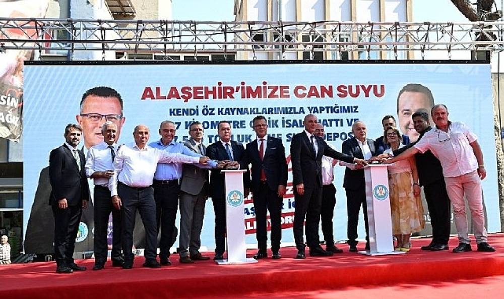 Alaşehir'e 260 Milyonluk Su Yatırımı