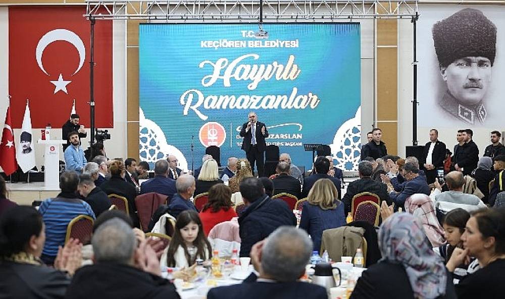 Başkan &Ouml;zarslan iftarda Kırşehirlilerle buluştu