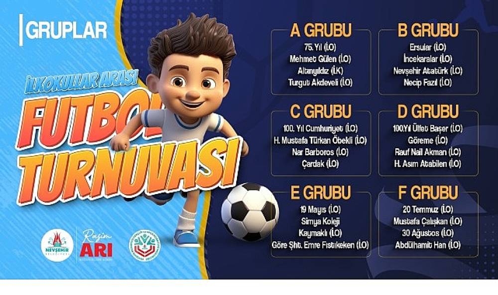 Nevşehir Belediyesi'nden İlkokullar Arası 23 Nisan Futbol Turnuvası