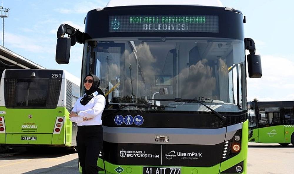 Kocaeli'de ulaşıma &ldquo;anne eli" değdi