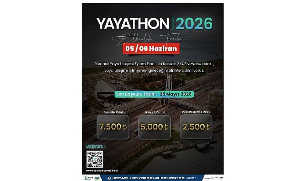 &ldquo;Yayathon" ile yaya &ccedil;&ouml;z&uuml;mleri geliştirilecek