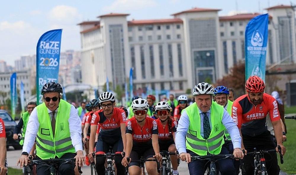 Ankara Rize G&uuml;nleri'nde Pedallar Hareketli Yaşam İ&ccedil;in &Ccedil;evrildi
