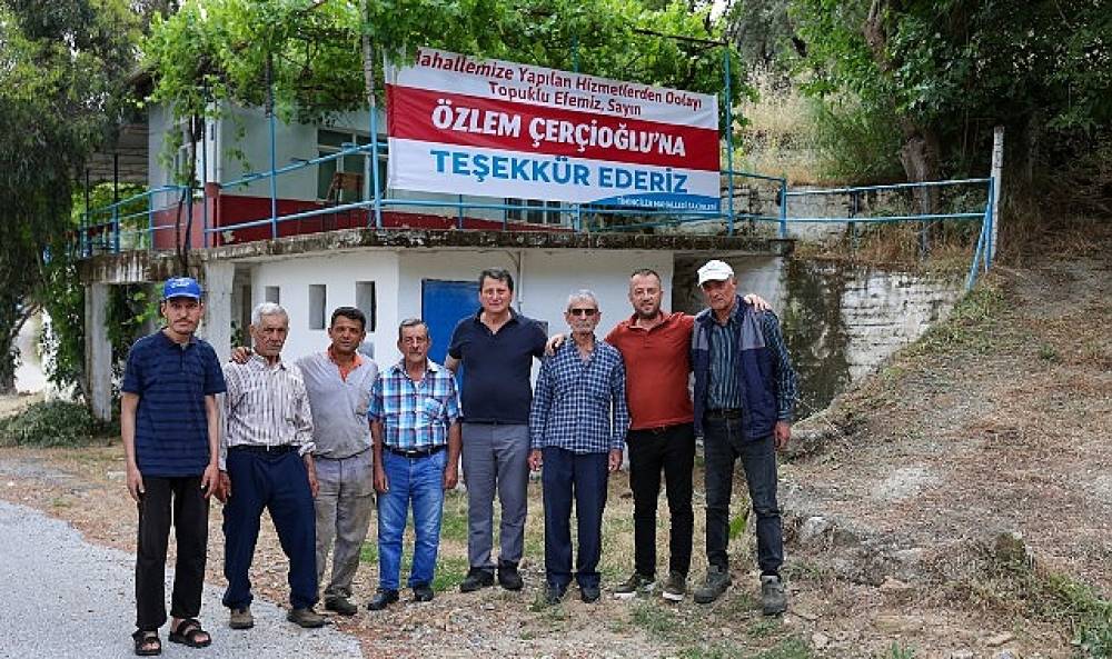 Ko&ccedil;arlı Muhtarlarından Başkan &Ccedil;er&ccedil;ioğlu'na Hizmet Teşekk&uuml;r&uuml;