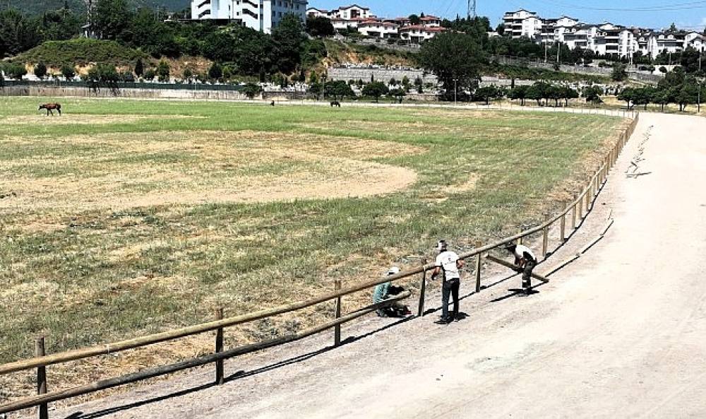 G&ouml;lc&uuml;k Rahvan At Tesisi'nde kapsamlı bakım
