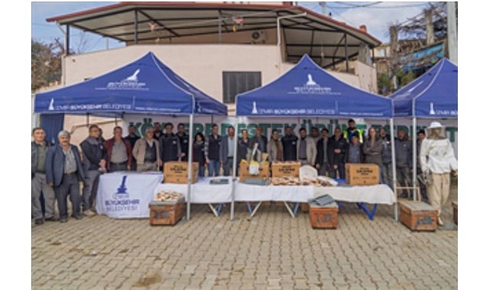 Yangın ve selden etkilenen &uuml;reticilere tam teşekk&uuml;ll&uuml; arıcılık paketi desteği