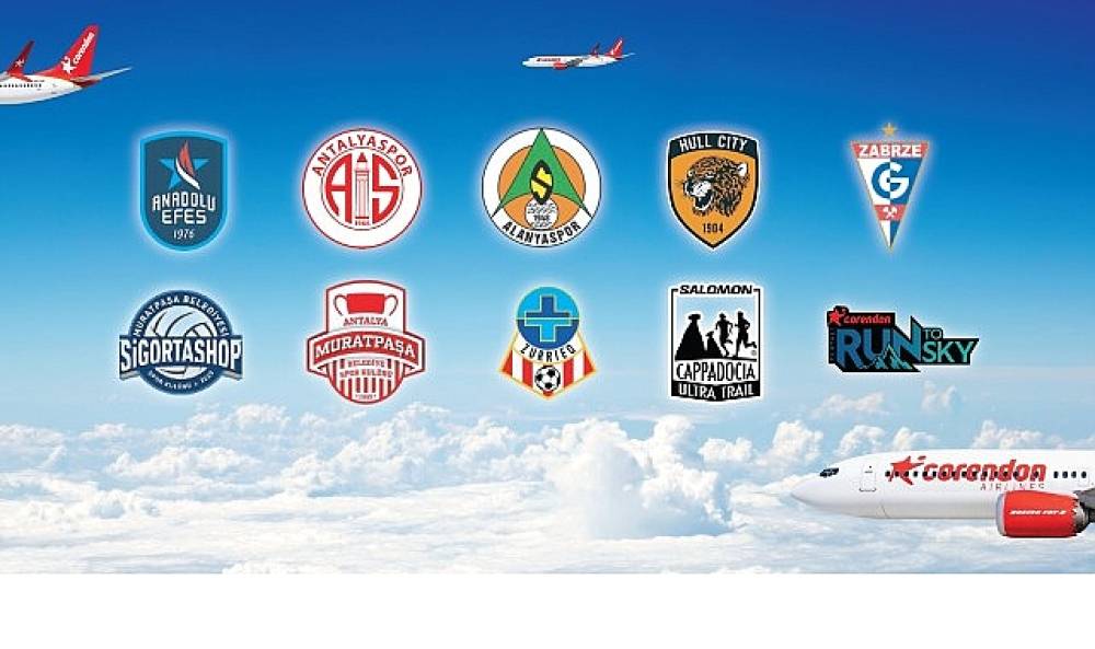 Corendon Airlines, T&uuml;rkiye'de ve Avrupa'da &ccedil;oklu sponsorluk iletişimi yaklaşımıyla spora g&uuml;&ccedil; vermeye devam ediyor