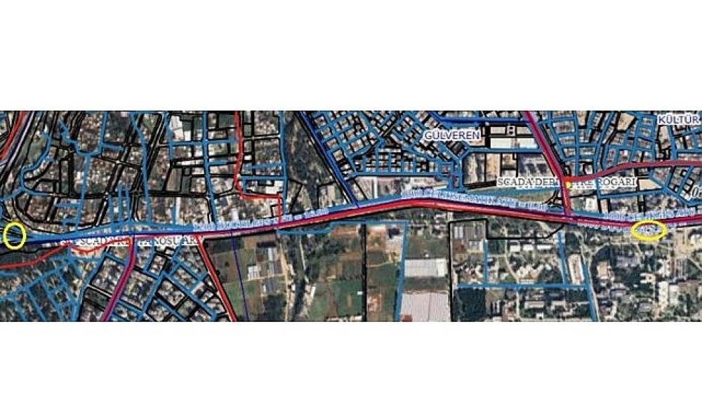 Duraliler 1 Ana İsale hattı taşınacak 