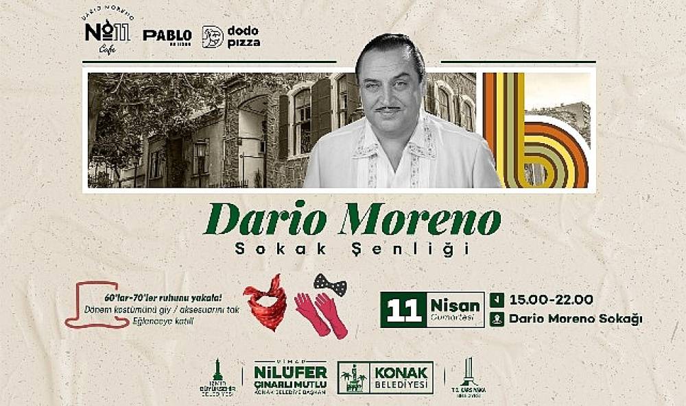 Konak'tan Dario Moreno anısına nostaljik şenlik